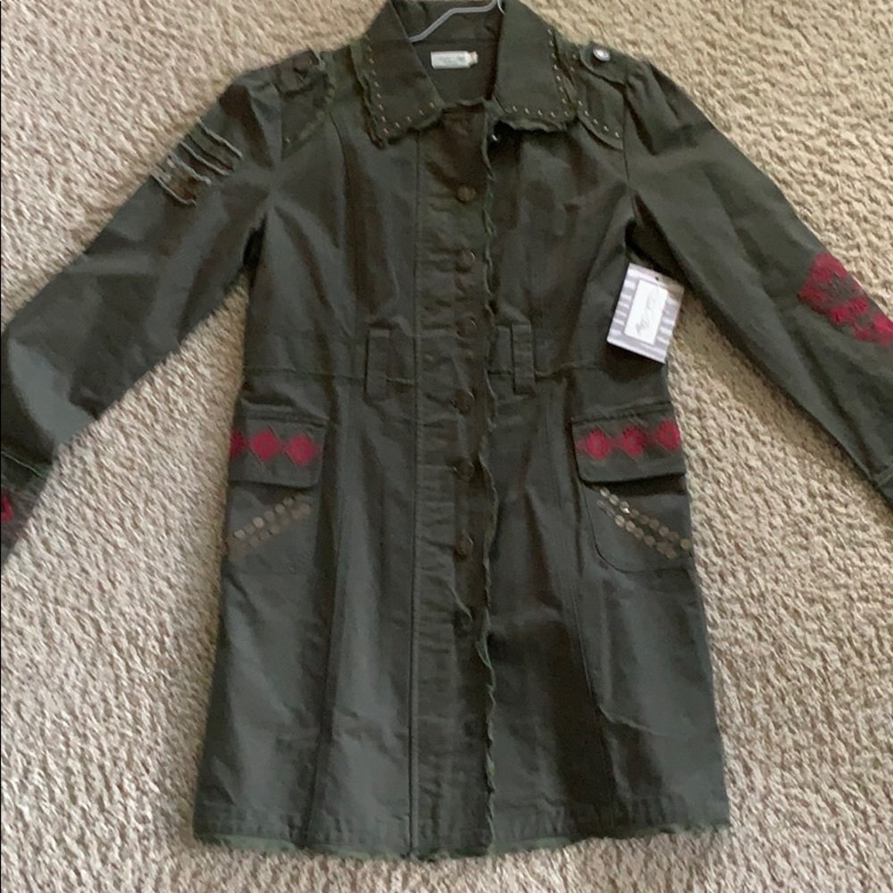 Tasha Polizzi coat Medium (size 6)
